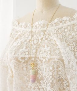 Macaron Treat Tower Necklace