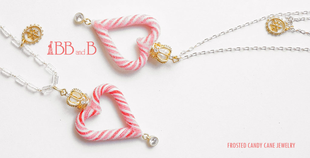 Candy Cane Heart Jewelry