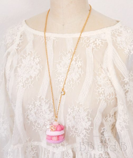 Pretty in Pink Long Necklace