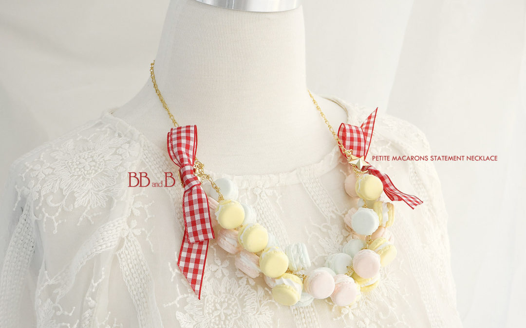 Petite Macarons Statement Necklace