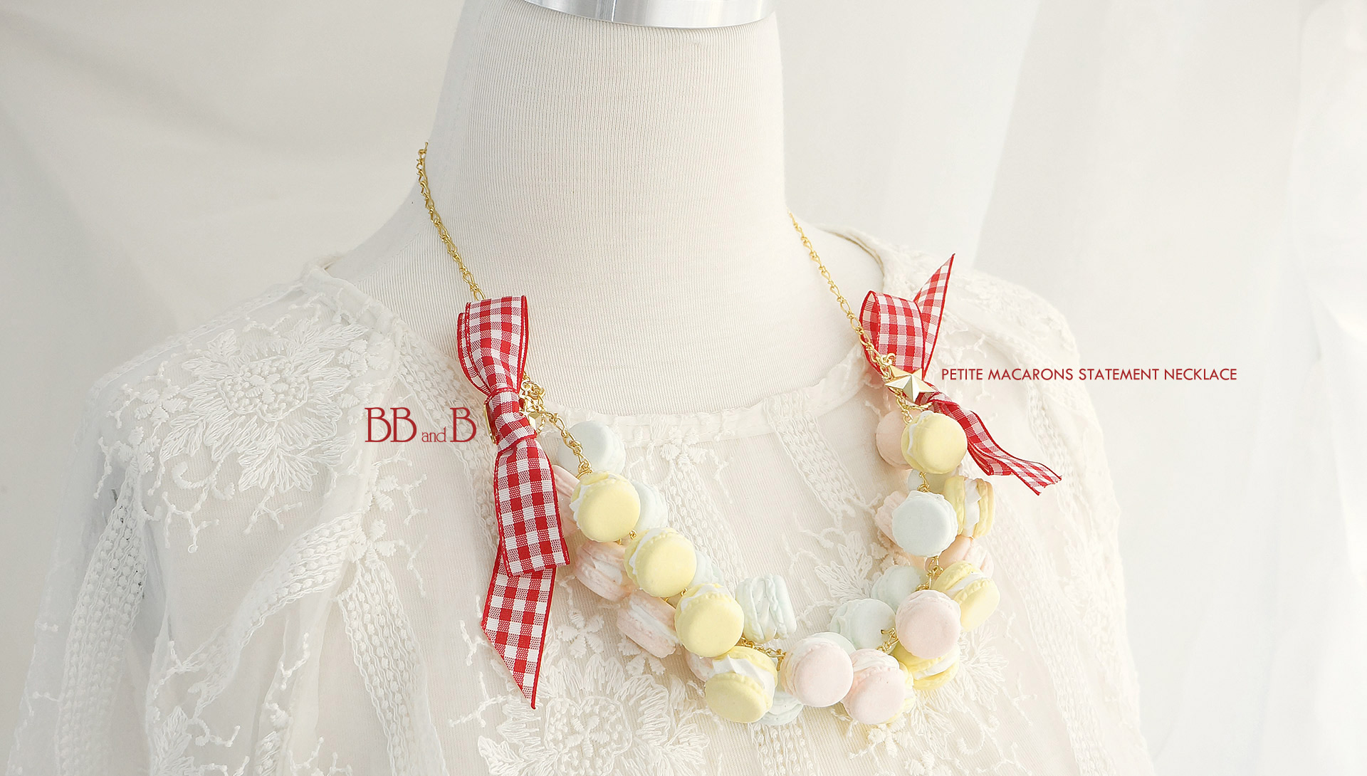 Petite Macarons Statement Necklace