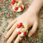 Fake Sweets Bagel Jewelry - Rings