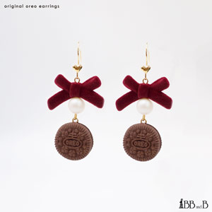 Mini Oreo Earrings