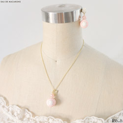 Eau de Macarons Fake Sweets Short Necklace Jewelry