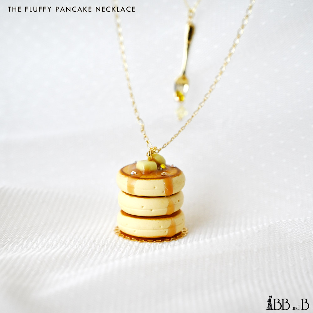 Fluffy Pancakes Necklace