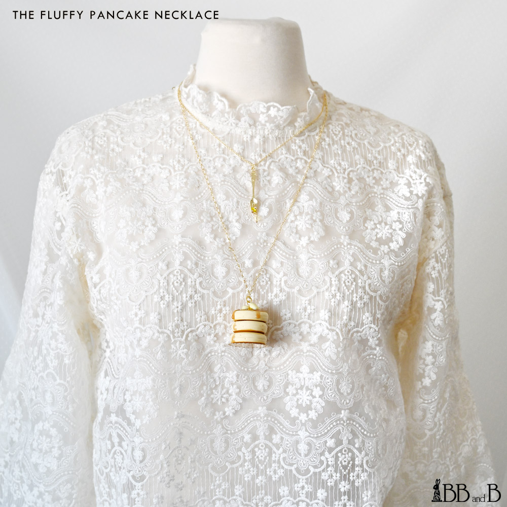Fluffy Pancakes Necklace