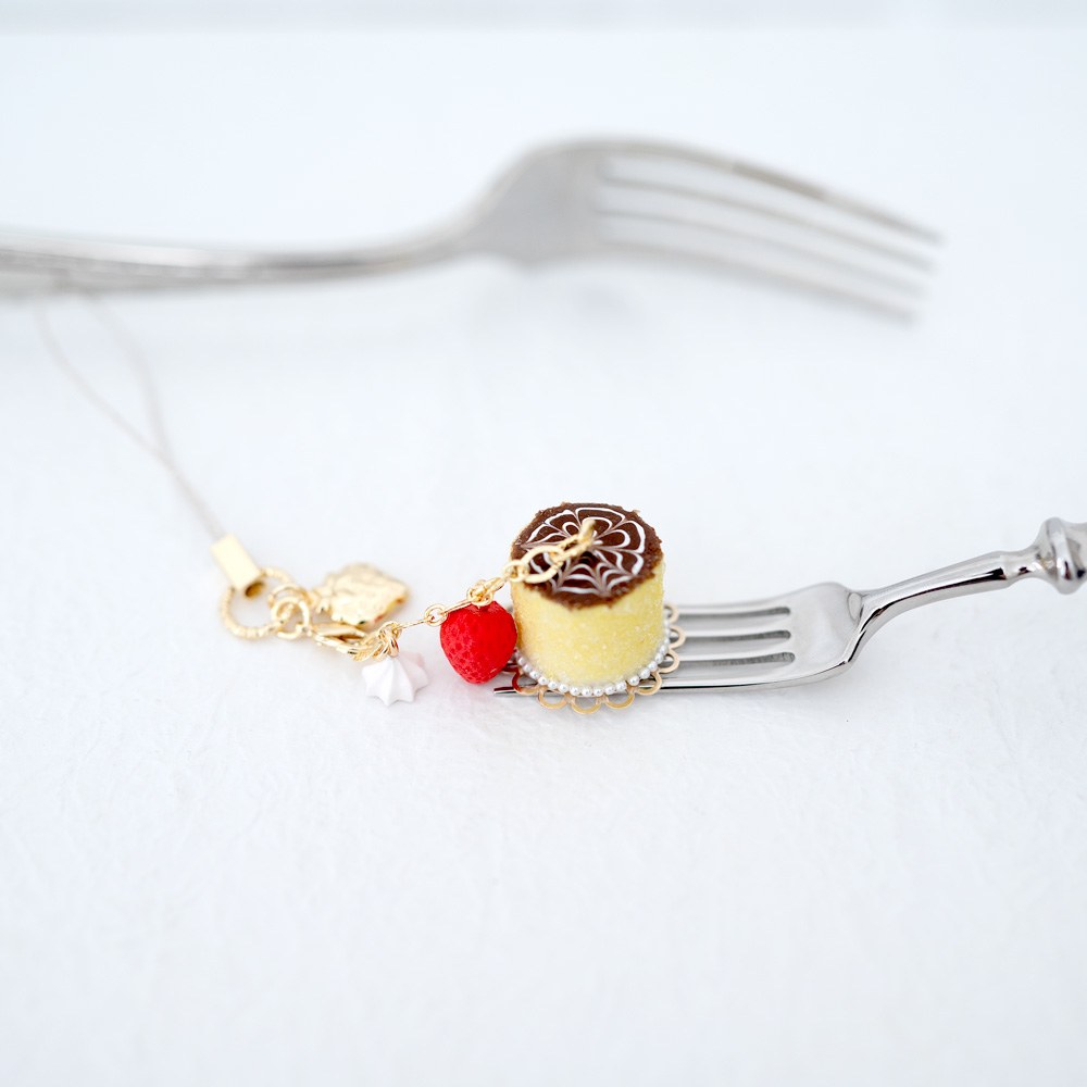 Boston Cream Pie Charm for BB and B Tea Party