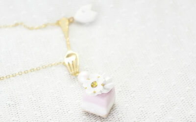 Jeweled Sakura Petit Fours