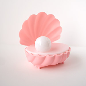 Pink Clamshell Nightlight